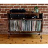 Mueble Consola Tocadiscos Vintage 115cm De Largo