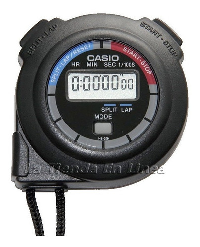 Cronometro Profesional Casio Hs-3, Nuevo En Caja , 2 Tiempos