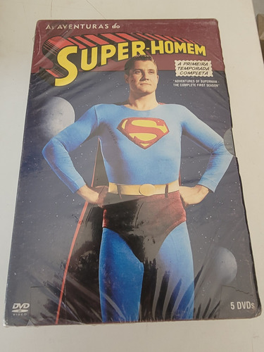 Dvd Série As Aventuras Do Super-homem - Primeira Temporada 