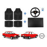 Tapetes 4pz + Cajuela + Volante Nissan Tsuru Ii 1988 - 1991