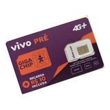 100 Chip Da Vivo Com 10 De Recarga/ Crédito Ddd Livre 11 /99