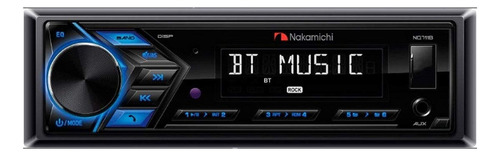 Autoestéreo Para Auto Nakamichi Nq711b Con Usb Y Bluetooth