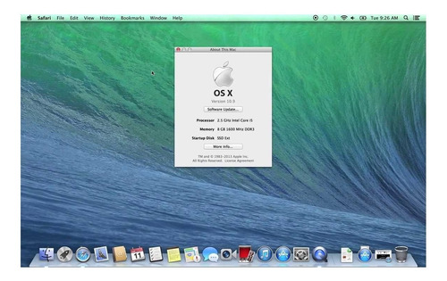 Usb Instalador Limpio Mac Os X 10.9 Mavericks iMac Macbook 