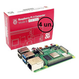 Kit 4x Raspberry Pi 4 Model B 4gb Novo Lacrado Na Caixa Pi4