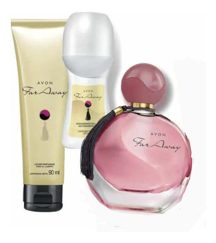 Set Far Away X3 Promo Avon Original!!!! - mL a $344