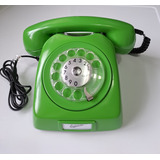 Telefone Antigo Ericsson Mod DLG Verde Claro / Funcionando