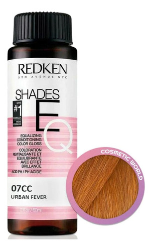  Shades Eq Redken Semipermanente Sin Amoníaco Variedad Tonos Tono 07cc, Urban Fever