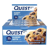 Quest Nutrition Protein Bar Blueberry Muffin 12 Unidades Box