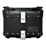 Caja Baúl Para Moto Trasero 40 Lts Aluminio Kohl Q1 Moteros