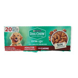 Sobre De Alimento Perro Dogchow Caja 20 Sobres 100g Cada Uno