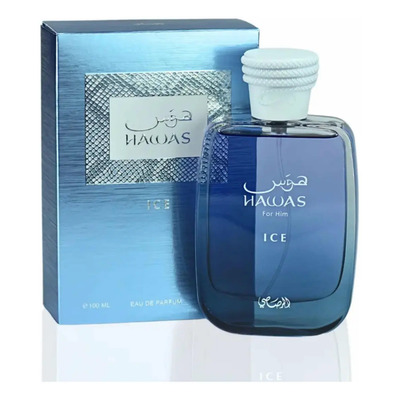 Perfume Rasasi Hawas Ice Eau De Parfum 100ml Aromático Amaderado Spray Para Hombre | MercadoLibre