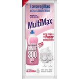 Sobre Sachet Detergente Lavavajillas Concentrado Multimax 