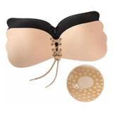 Paquete De 3 Bra Push Up Negro O Beige Copa Abcd