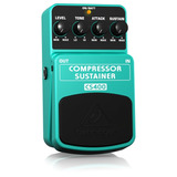 Behringer Cs400 Compressor Sustainer Pedal Para Guitarra 6pa