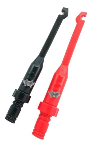 Set 2 Pincha Cables Con Guia Extra Largos Profesioales