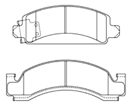 Pastillas Freno Para Gmc Yukon 3500 79/93 Delantera/trasera Foto 2