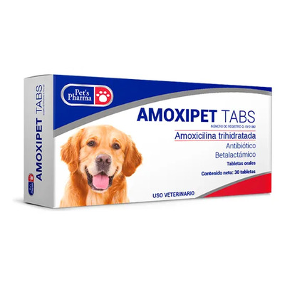 Amoxipet 30 Tabs Pets Pharma | Envío gratis