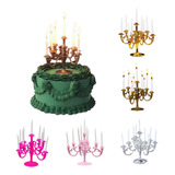 Vela Para Pastel Candelabro Chandelier, Cake Topper