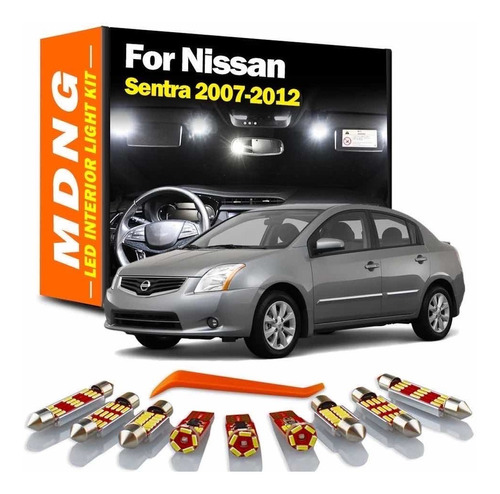 Kit Iluminación Interior Nissan Sentra 2007 2012 Herramienta