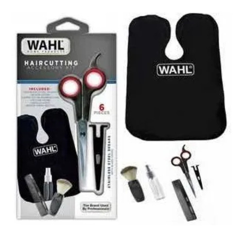 Kit De Accesorios Corte De Pelo Wahl Capa-tijeras