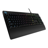 Teclado Logitech Gaming G213 Usb/antiderrame/rgb- Boleta