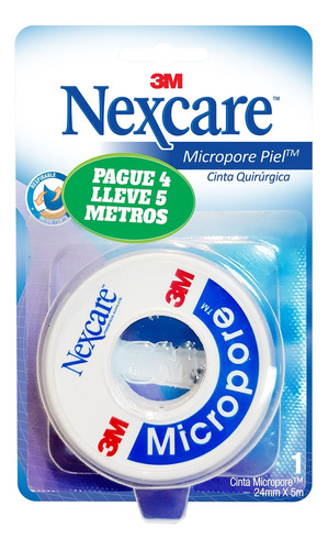 Oferta Micropore Piel Nexcare 3m 24mm X 5m