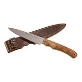 Cuchillo Muela Criollo 14 Madera Olivo Funda España Caza C