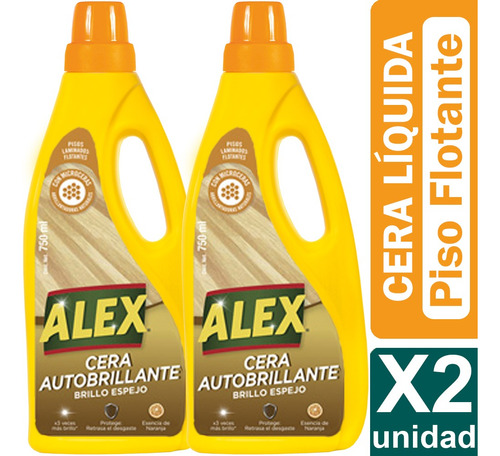 Alex Cera Autobrillante Pisos Flotantes Y Laminados Pack 2