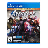 Avengers Marvel Deluxe Edition Ps4 Envío Gratis Nuevo/&