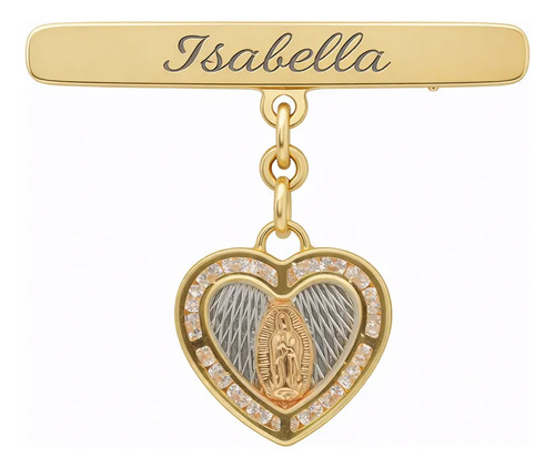 Pin Broche Personalizado Grabado Fistol Chapa 18k Prendedor