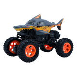 Carro Tiburón Control Remoto Toy Logic Color Naranja