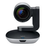 Câmera Web Logitech Ptz Pro Full Hd 30fps Cinza/preto Webcam