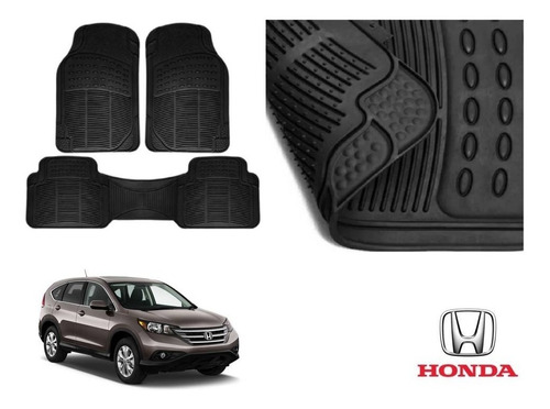 Tapete Uso Rudo Honda Cr-v 2012 A 2016 Rubber Black Original