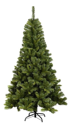 Árvore De Natal Pinheiro Grande Luxo 150cm 380 Galhos Verde