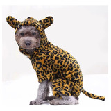 Ropa Para Perro O Gato Hermoso Disfraz De Leopardo 
