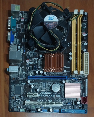 Motherboard Socket 775 Asus P5kpl-am Se + Pentium E2160
