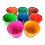 Matera Plástica Colores Surtidos # 10 X 50 Unidades
