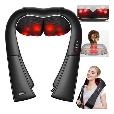Rike Masajeador Eléctrico Shiatsu 3d Con Calor Para Cuello | Meses sin interés