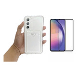 Pelicula + Top Capinha Compatível Para Samsung Galaxy A54 5g