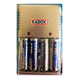 Cargador De Pilas Radox 660-167 - 110v Entrada