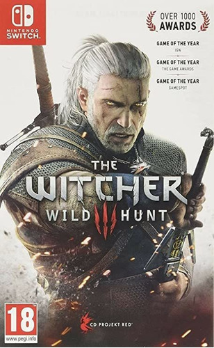 Jogo The Witcher 3 Wild Hunt Nintendo Switch Midia Fisica