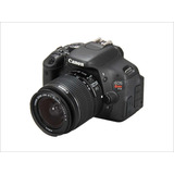  Canon Eos Rebel T3i Dslr Color  Negro 