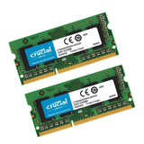 Memoria Ram Ddr3 16gb Portatil 2 (8gb) Crucial