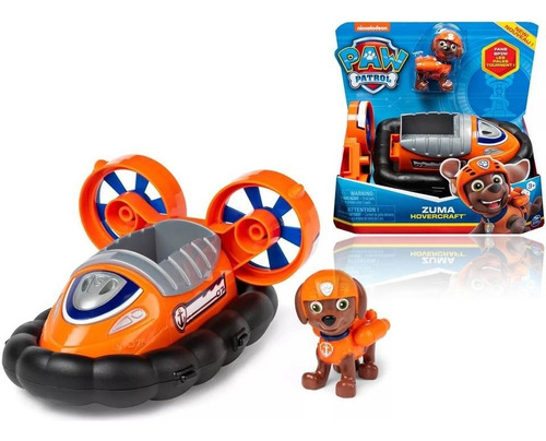 Paw Patrol Auto Patrulla Canina Aerodelizador De Zuma