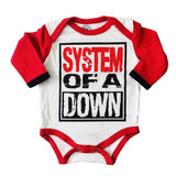 Mameluco Body Bebé System Of A Down Rock Soad 