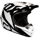 Casco Fox V1 Race Black Youth Niño Motocross Qpg Mxparts