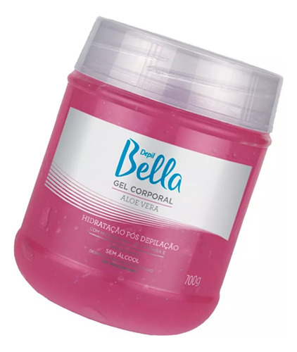 Gel Corporal Pós Depilação Aloe Vera Depil Bella 700g