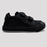 Zapatillas Negras Sneaker Mujer Niño Niña Colegial Urbana 