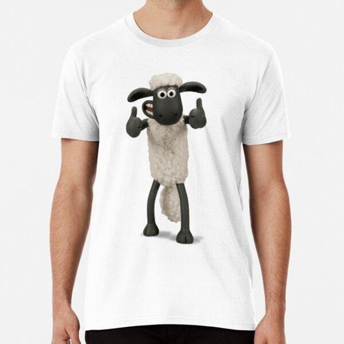 Remera La Oveja Shaun Algodon Premium