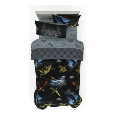 Juego De Ropa De Cama Franco Cómo Entrenar A Tu Dragón Tamañ